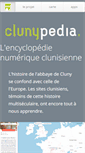 Mobile Screenshot of clunypedia.com