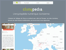 Tablet Screenshot of clunypedia.com